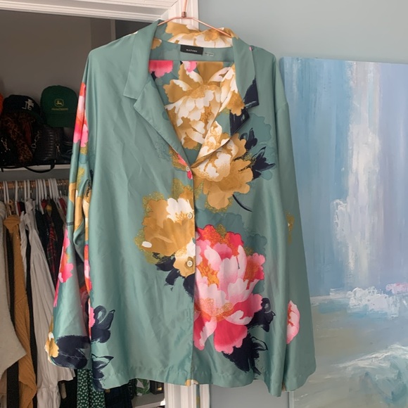 Natori Floral Pajama Set - Picture 2 of 3